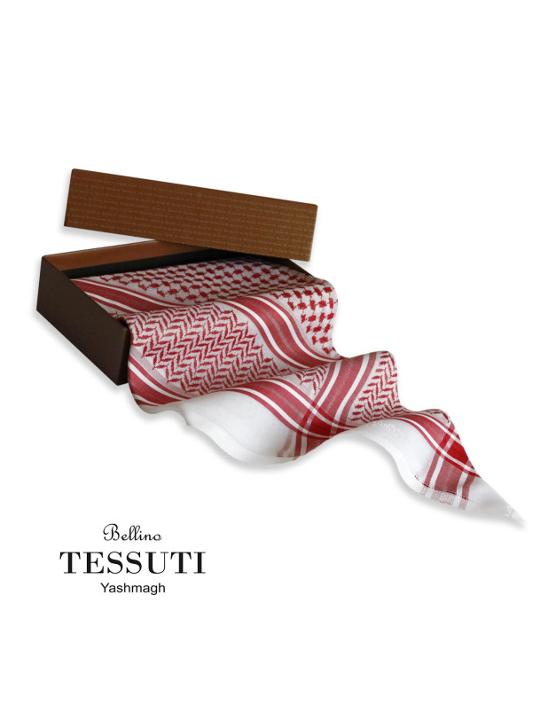 Tessuti Red Shmagh